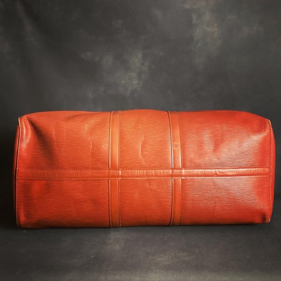 Louis Vuitton Epi Keepall 60 Red - Picture 3 of 8